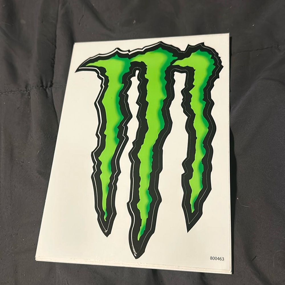 Vinyl Monster Sticker 8.5 inch x 6 inch